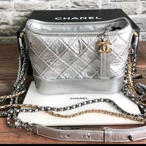 CHANEL METALLIC BAG